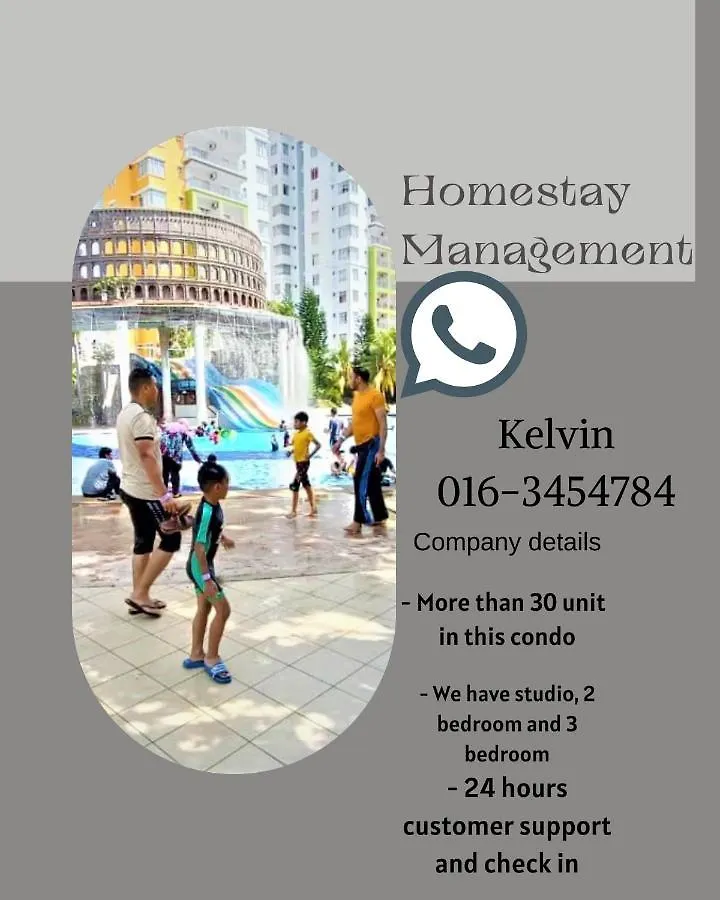 Apartamento Melaka By Lg Water Themepark & Resort Melaka By Ggm